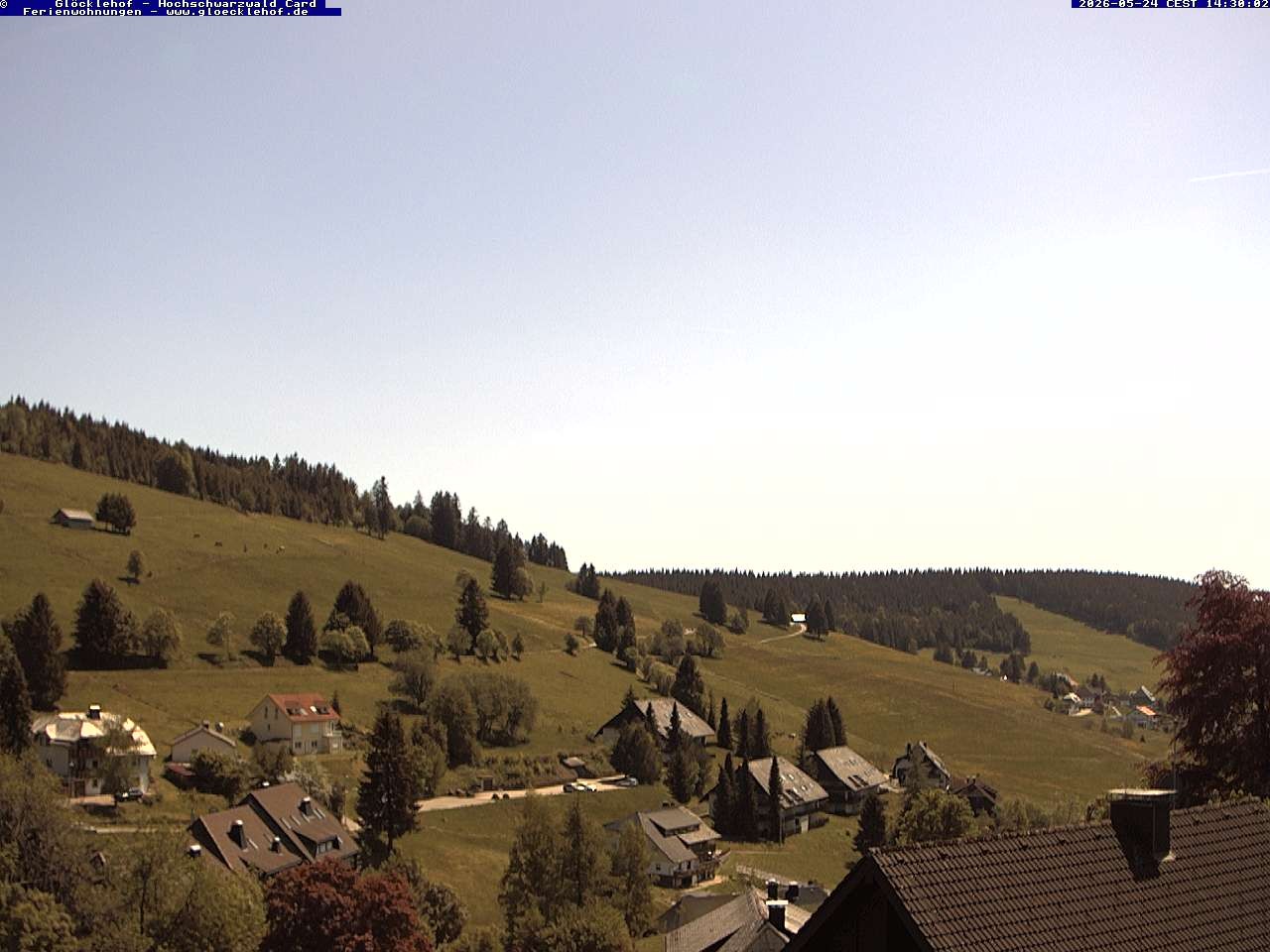 Archived image Webcam Todtnau: guest house Glöcklehof