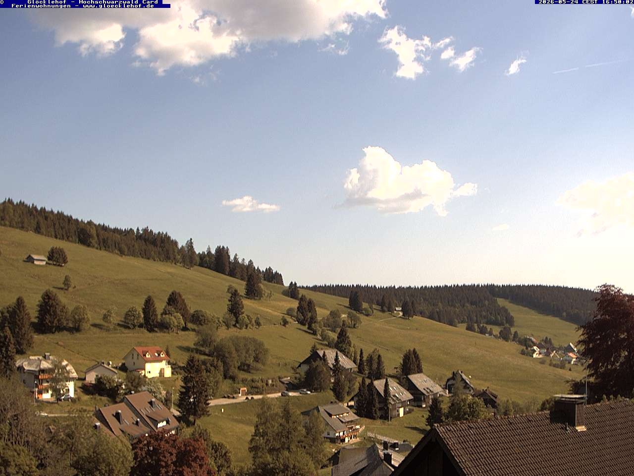 Archived image Webcam Todtnau: guest house Glöcklehof