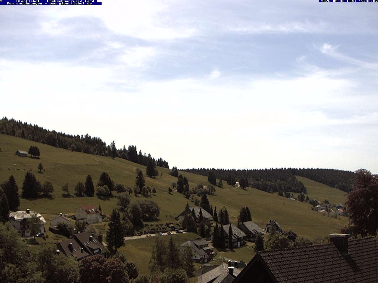 Archiv Foto Webcam Todtnau: Pension Glöcklehof