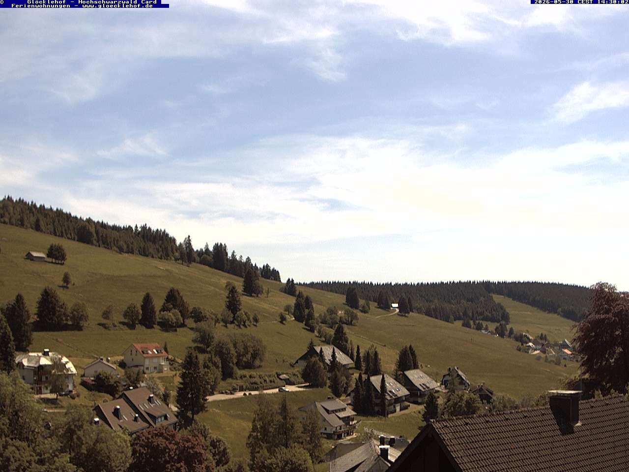 Archiv Foto Webcam Todtnau: Pension Glöcklehof