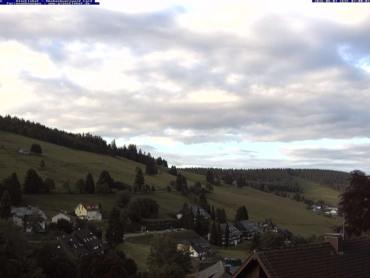 Archived image Webcam Todtnau: guest house Glöcklehof