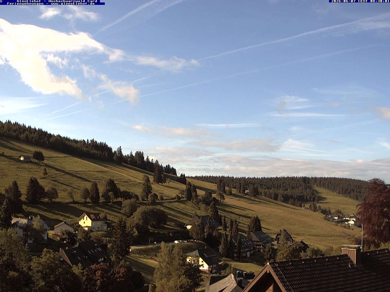 Archived image Webcam Todtnau: guest house Glöcklehof