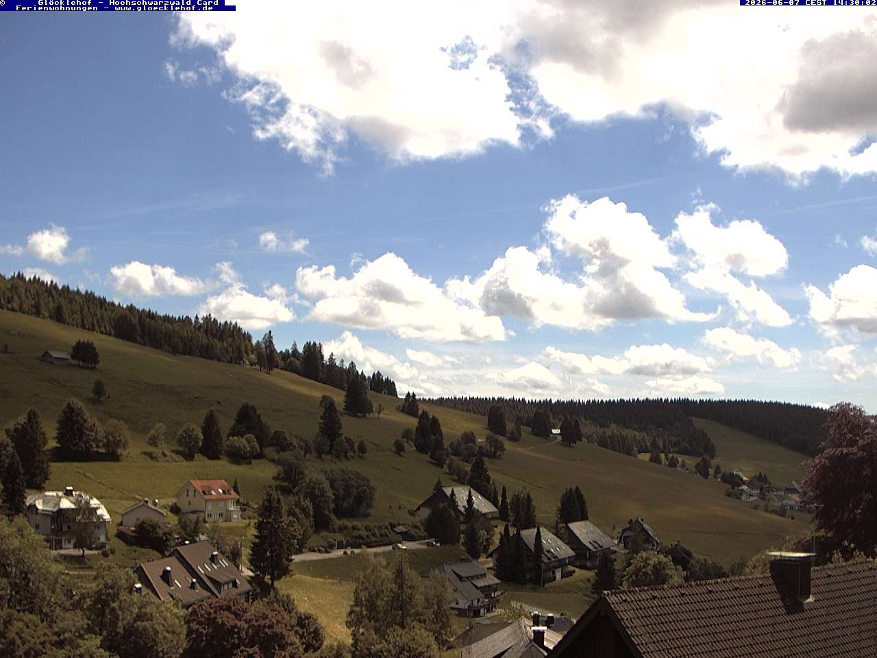 Archived image Webcam Todtnau: guest house Glöcklehof