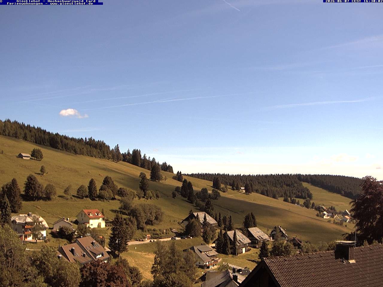 Archived image Webcam Todtnau: guest house Glöcklehof