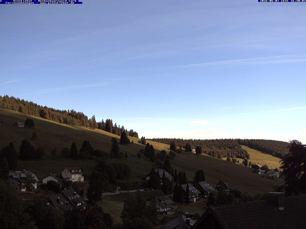 Archived image Webcam Todtnau: guest house Glöcklehof