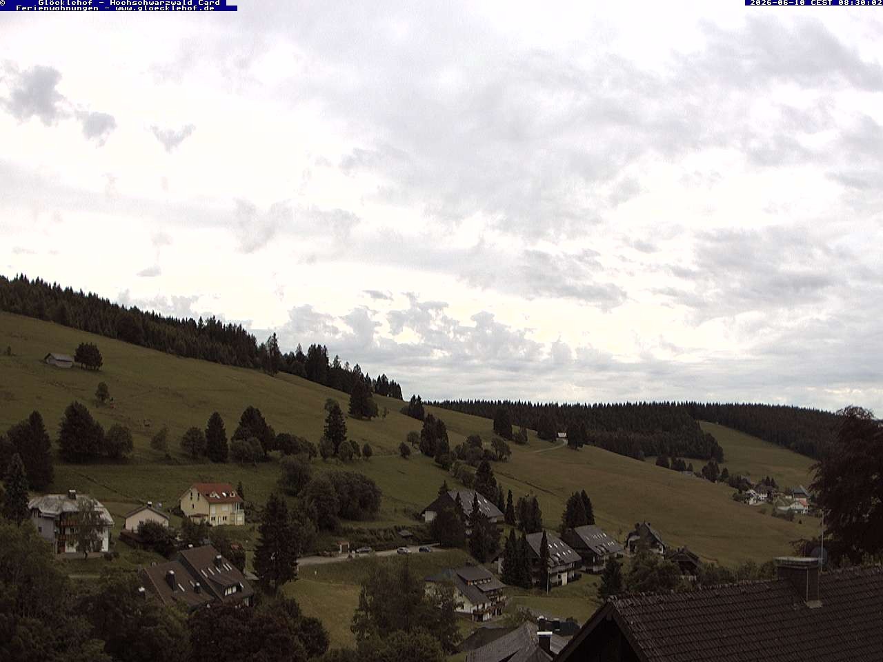 Archived image Webcam Todtnau: guest house Glöcklehof