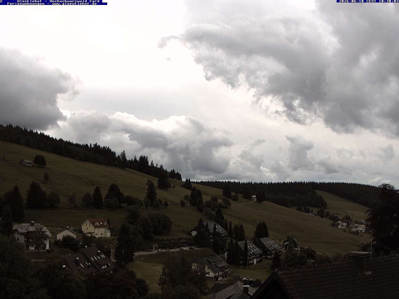 Archived image Webcam Todtnau: guest house Glöcklehof