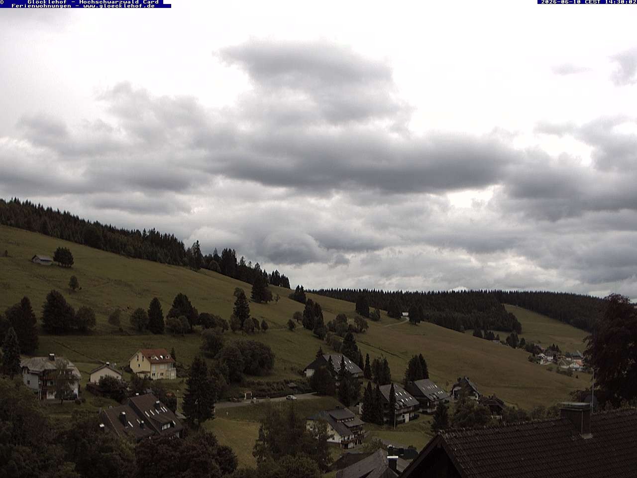 Archived image Webcam Todtnau: guest house Glöcklehof