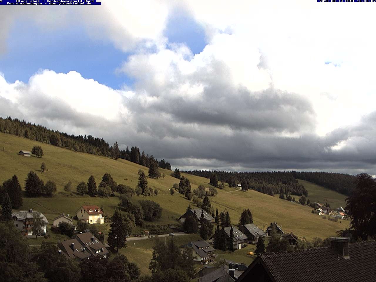 Archived image Webcam Todtnau: guest house Glöcklehof