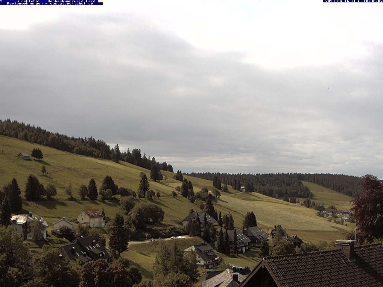 Archived image Webcam Todtnau: guest house Glöcklehof