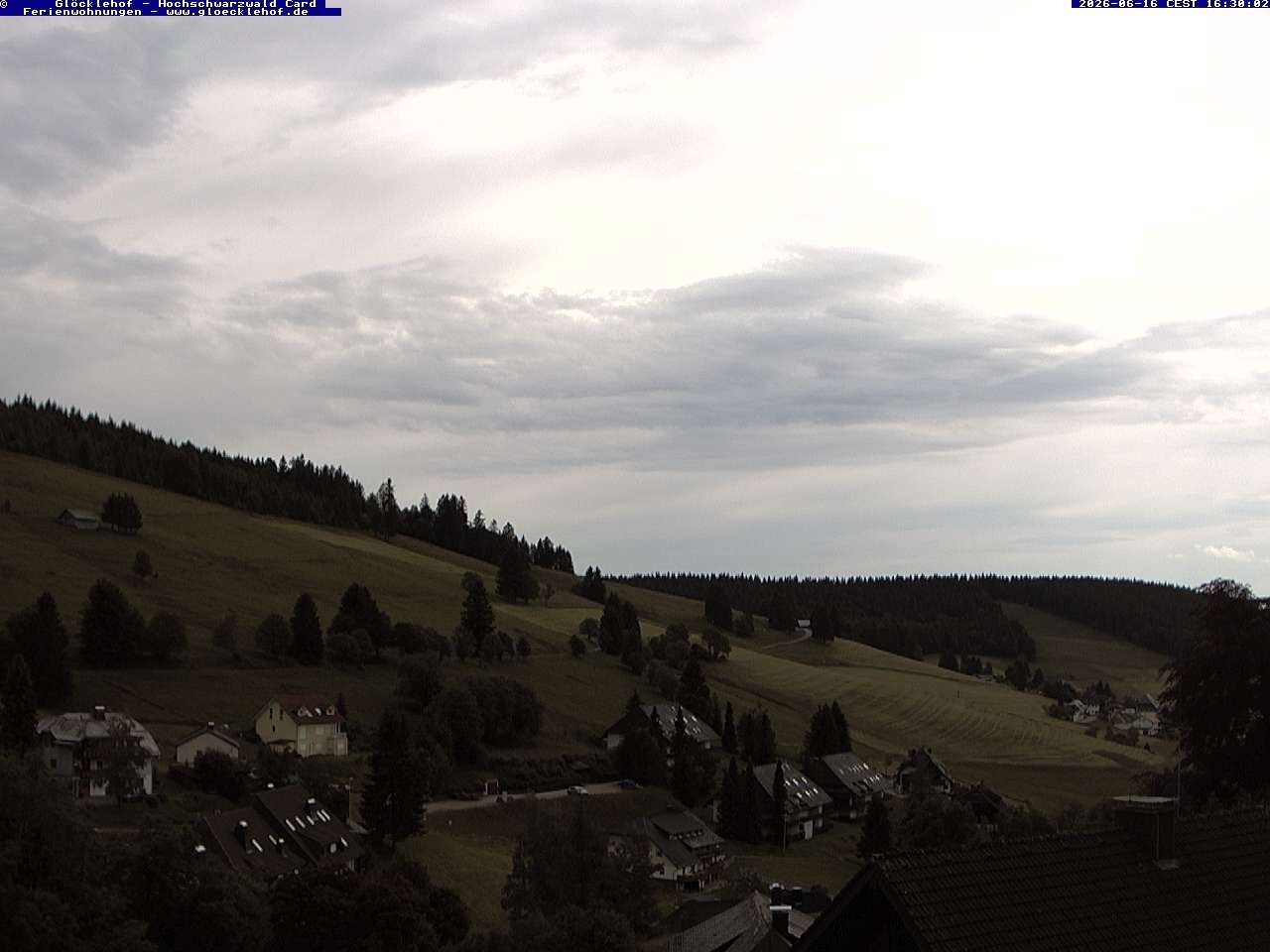 Archiv Foto Webcam Todtnau: Pension Glöcklehof