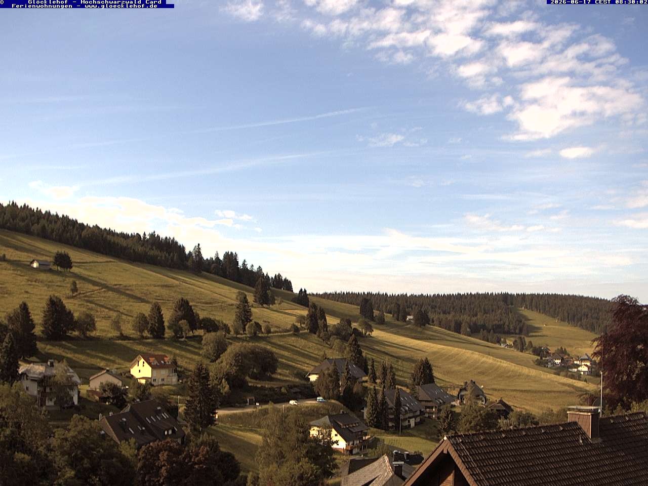 Archived image Webcam Todtnau: guest house Glöcklehof