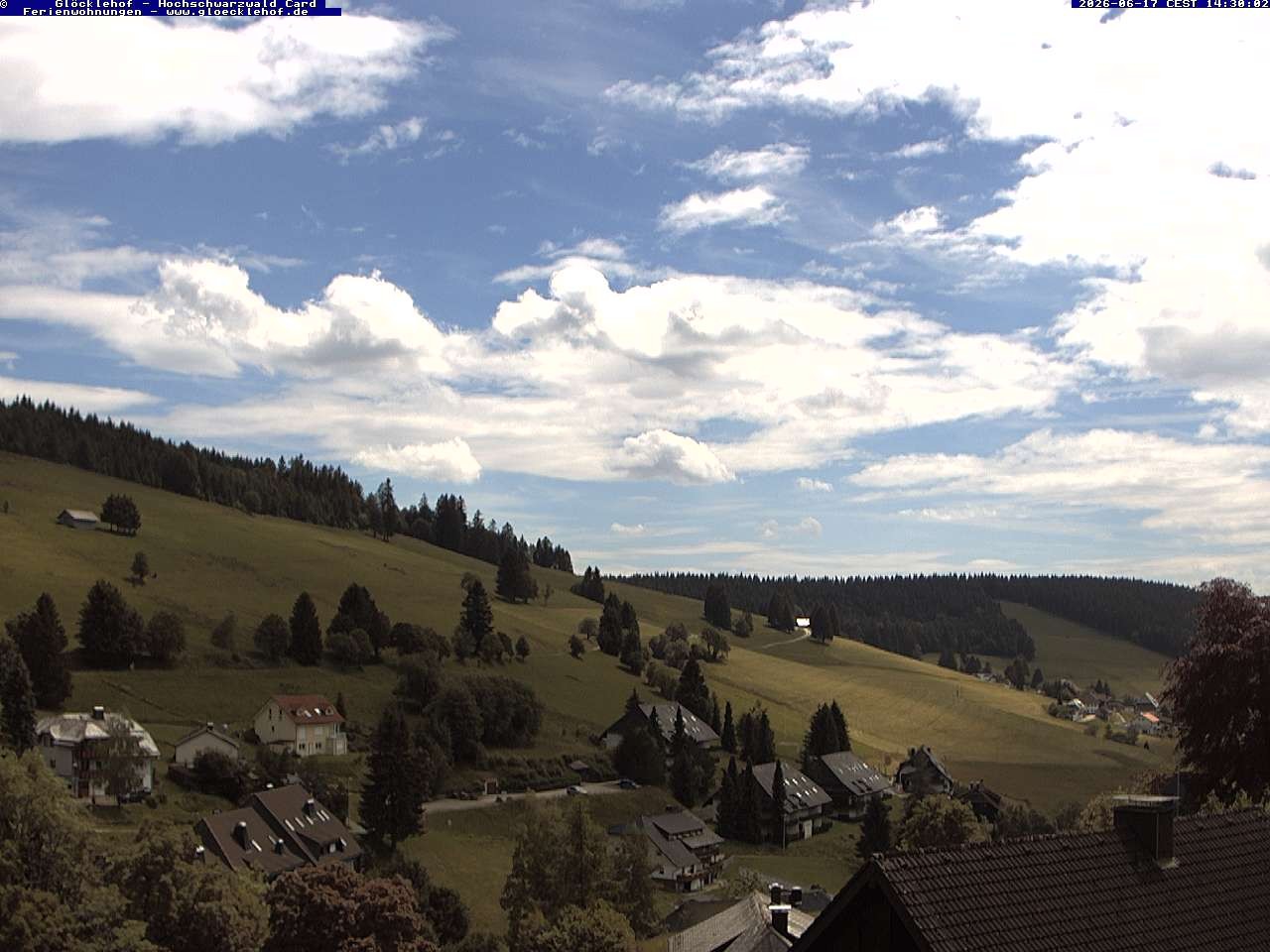 Archived image Webcam Todtnau: guest house Glöcklehof