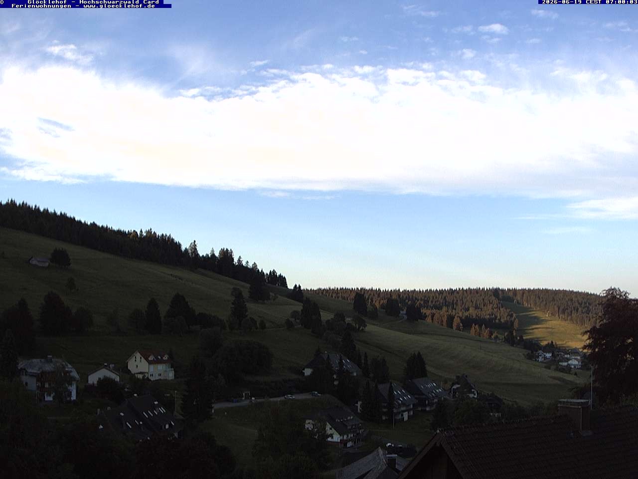 Archiv Foto Webcam Todtnau: Pension Glöcklehof