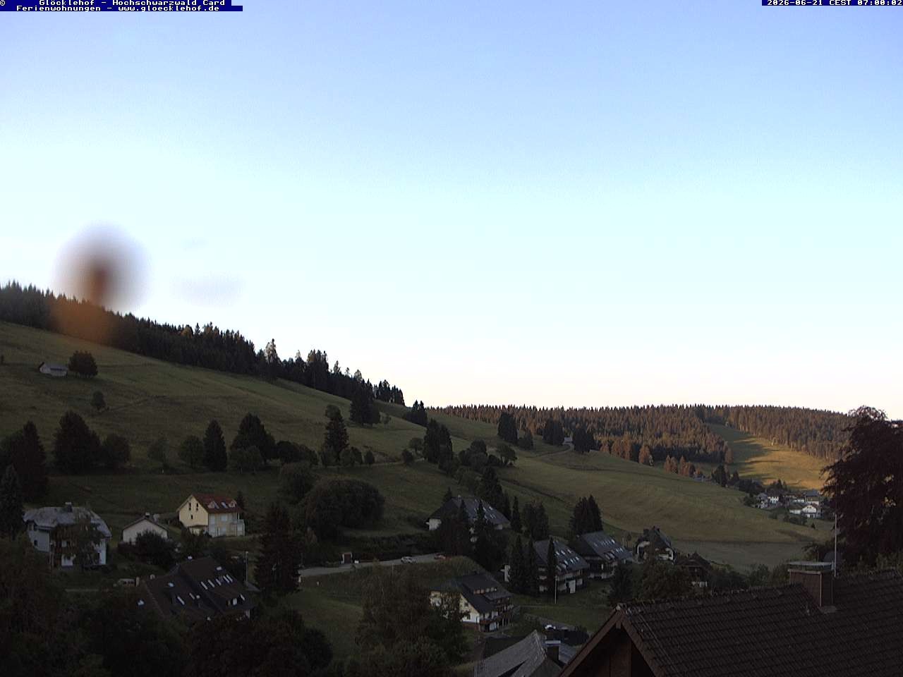 Archiv Foto Webcam Todtnau: Pension Glöcklehof