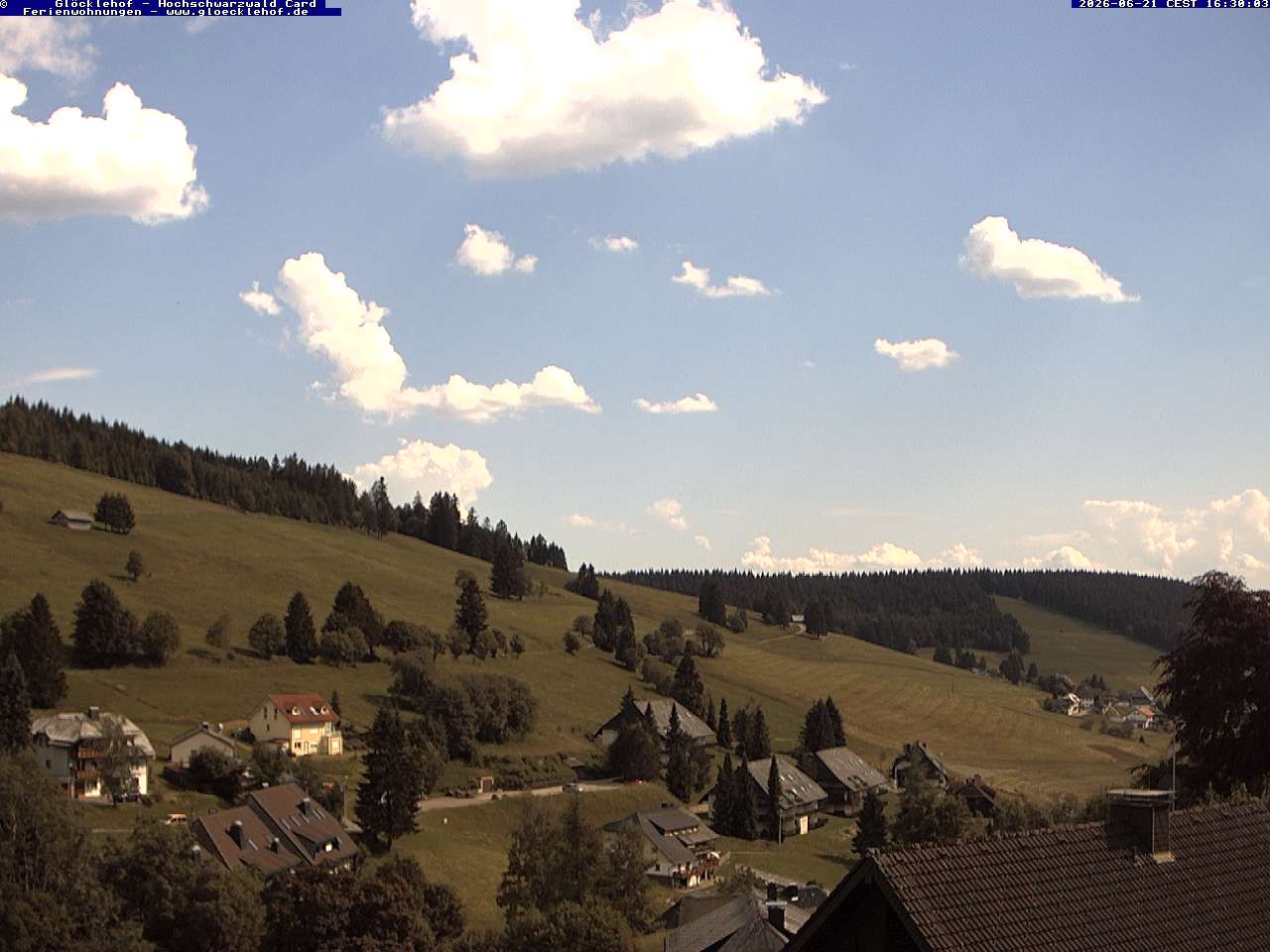 Archiv Foto Webcam Todtnau: Pension Glöcklehof