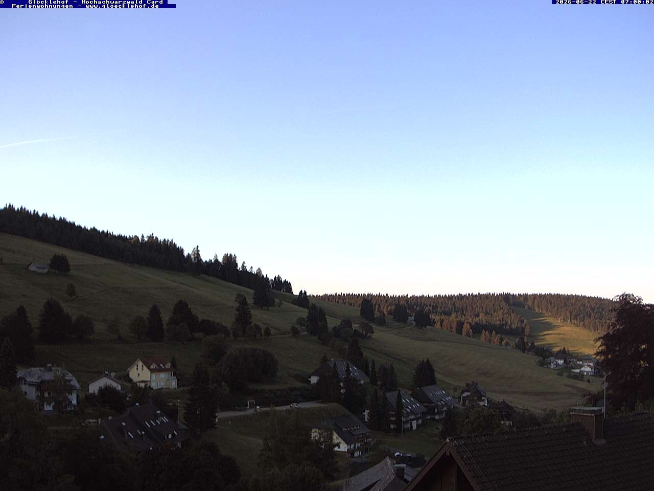 Archived image Webcam Todtnau: guest house Glöcklehof