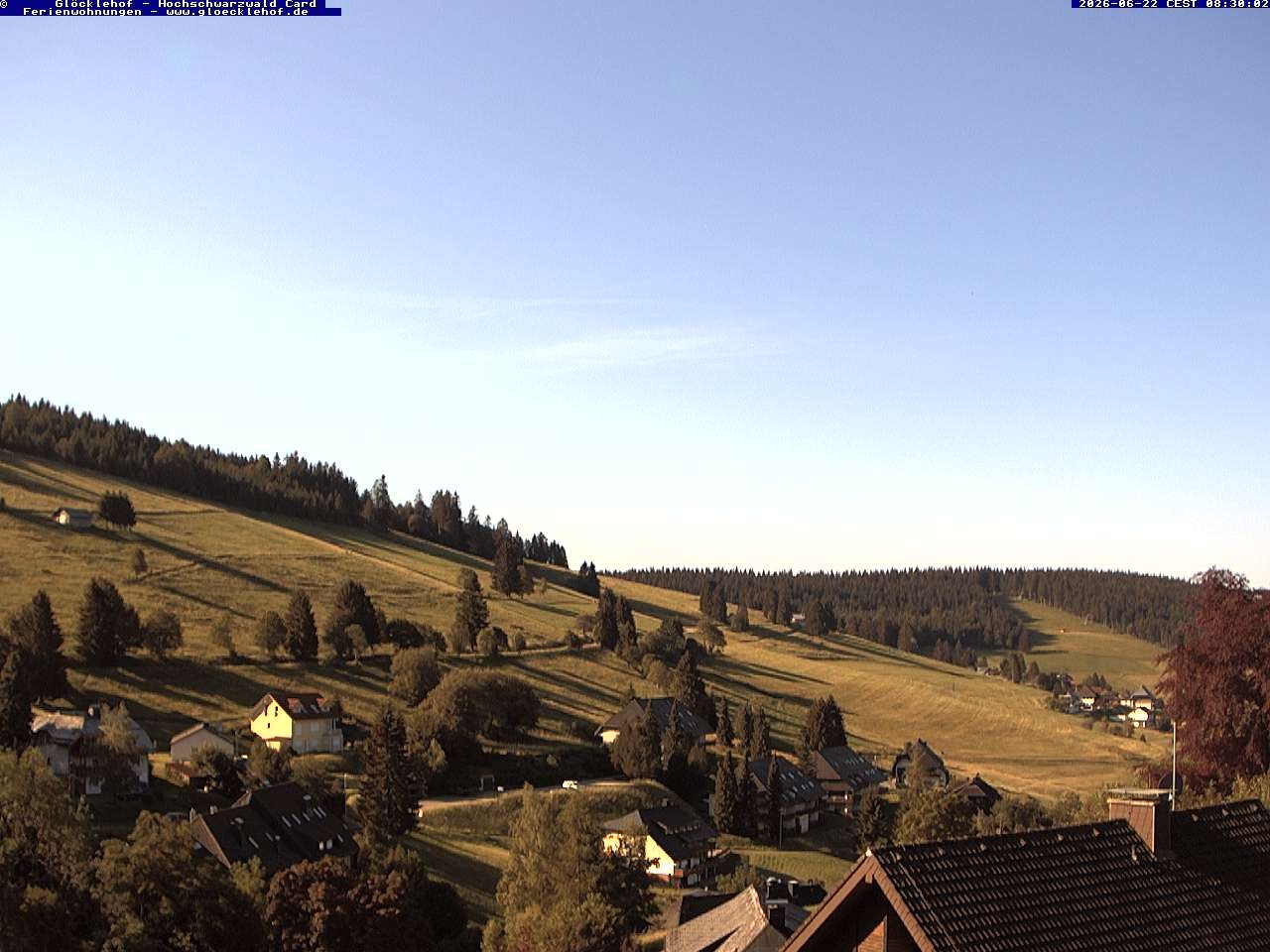 Archived image Webcam Todtnau: guest house Glöcklehof