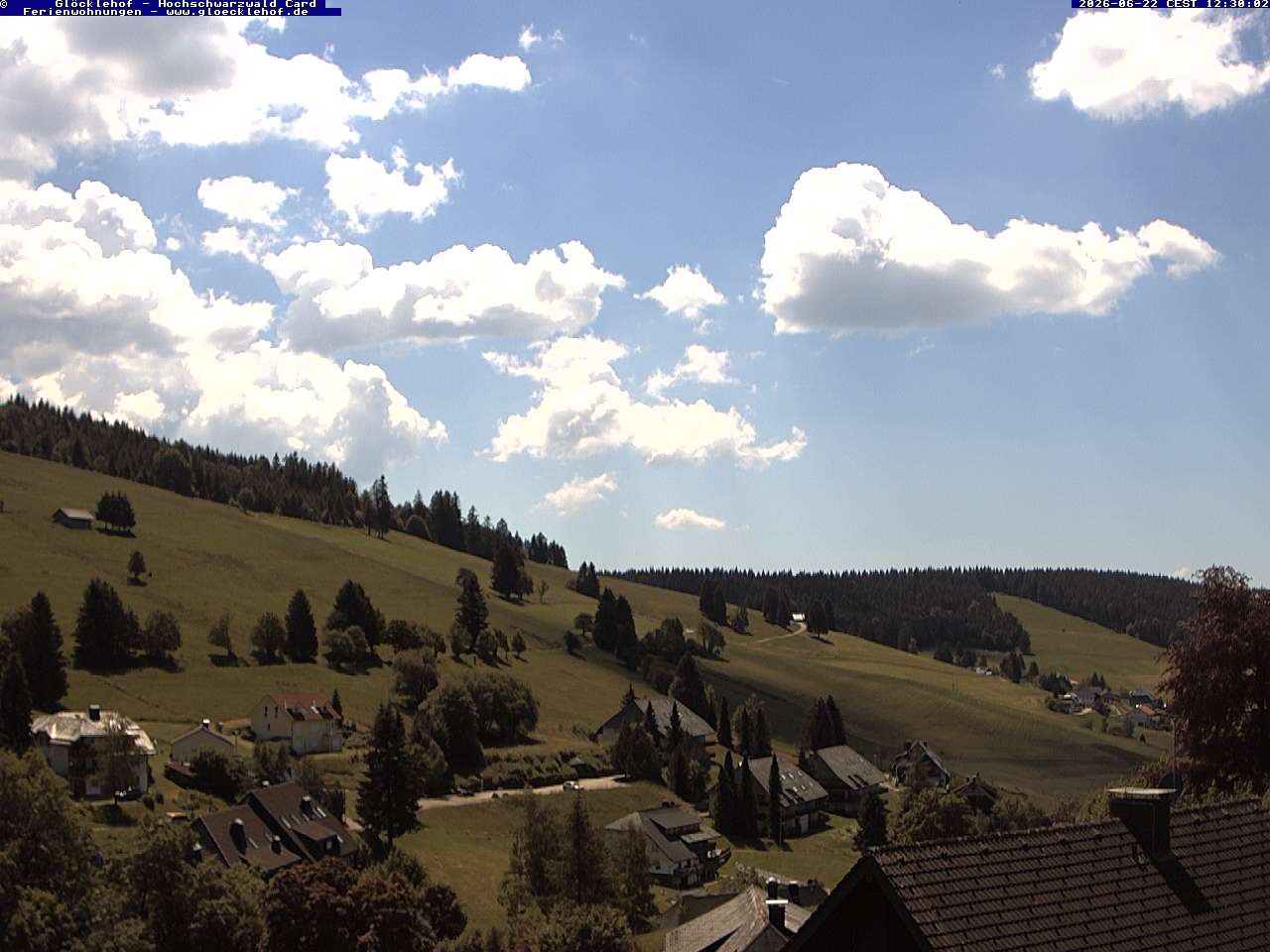 Archived image Webcam Todtnau: guest house Glöcklehof
