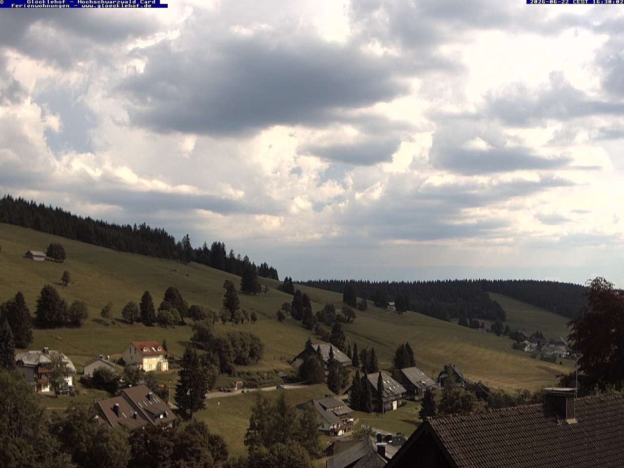 Archived image Webcam Todtnau: guest house Glöcklehof