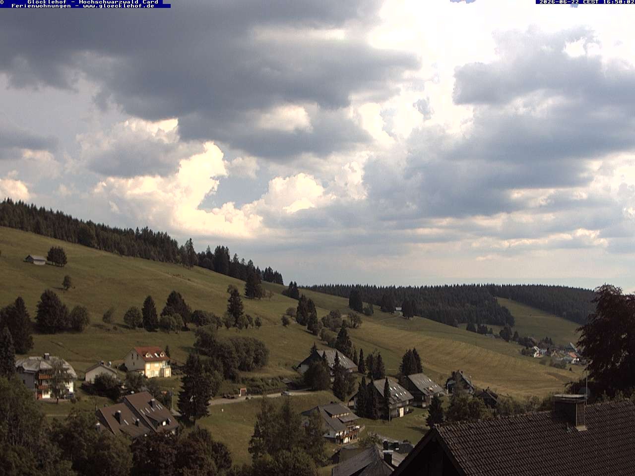 Archived image Webcam Todtnau: guest house Glöcklehof