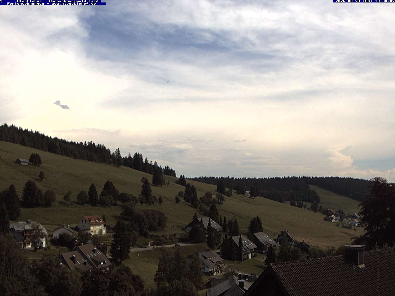 Archived image Webcam Todtnau: guest house Glöcklehof
