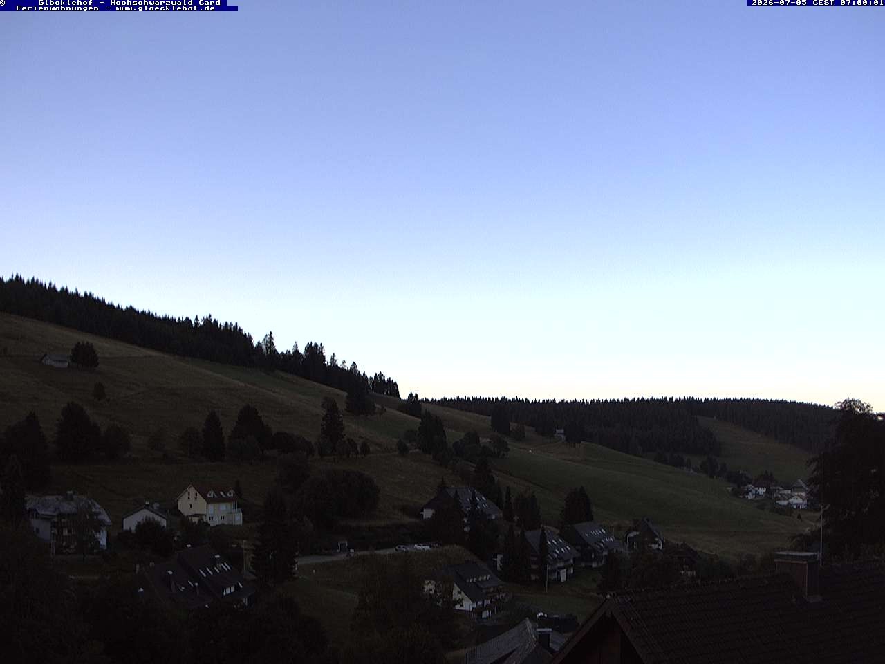 Archiv Foto Webcam Todtnau: Pension Glöcklehof