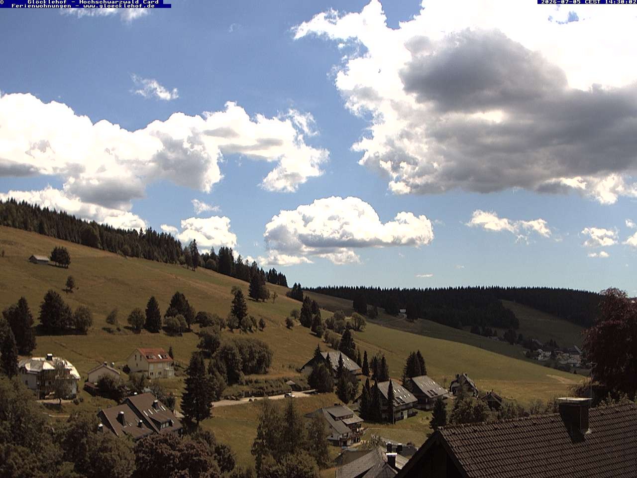 Archiv Foto Webcam Todtnau: Pension Glöcklehof