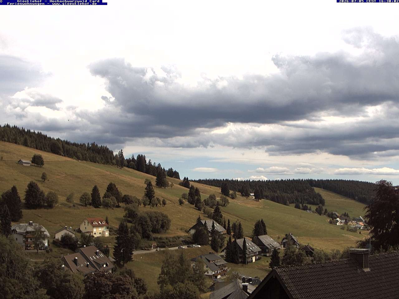 Archiv Foto Webcam Todtnau: Pension Glöcklehof