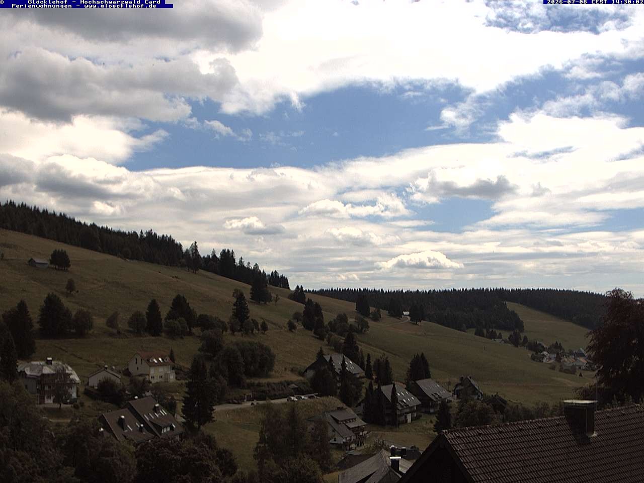 Archiv Foto Webcam Todtnau: Pension Glöcklehof