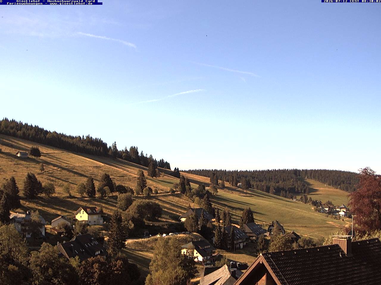 Archived image Webcam Todtnau: guest house Glöcklehof