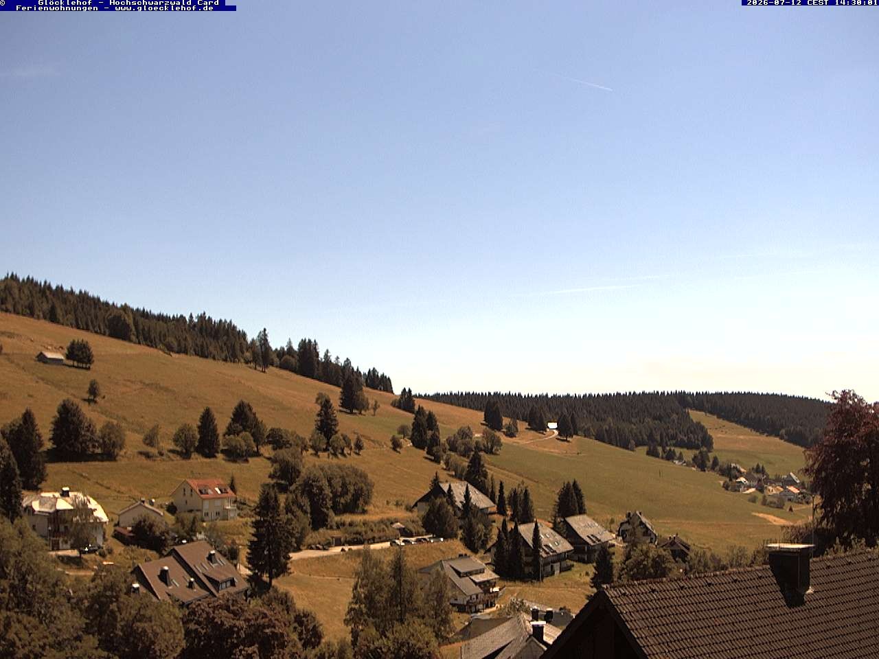 Archived image Webcam Todtnau: guest house Glöcklehof