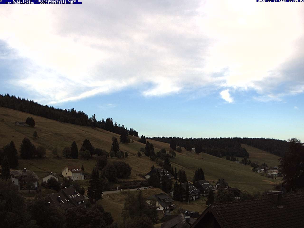 Archiv Foto Webcam Todtnau: Pension Glöcklehof