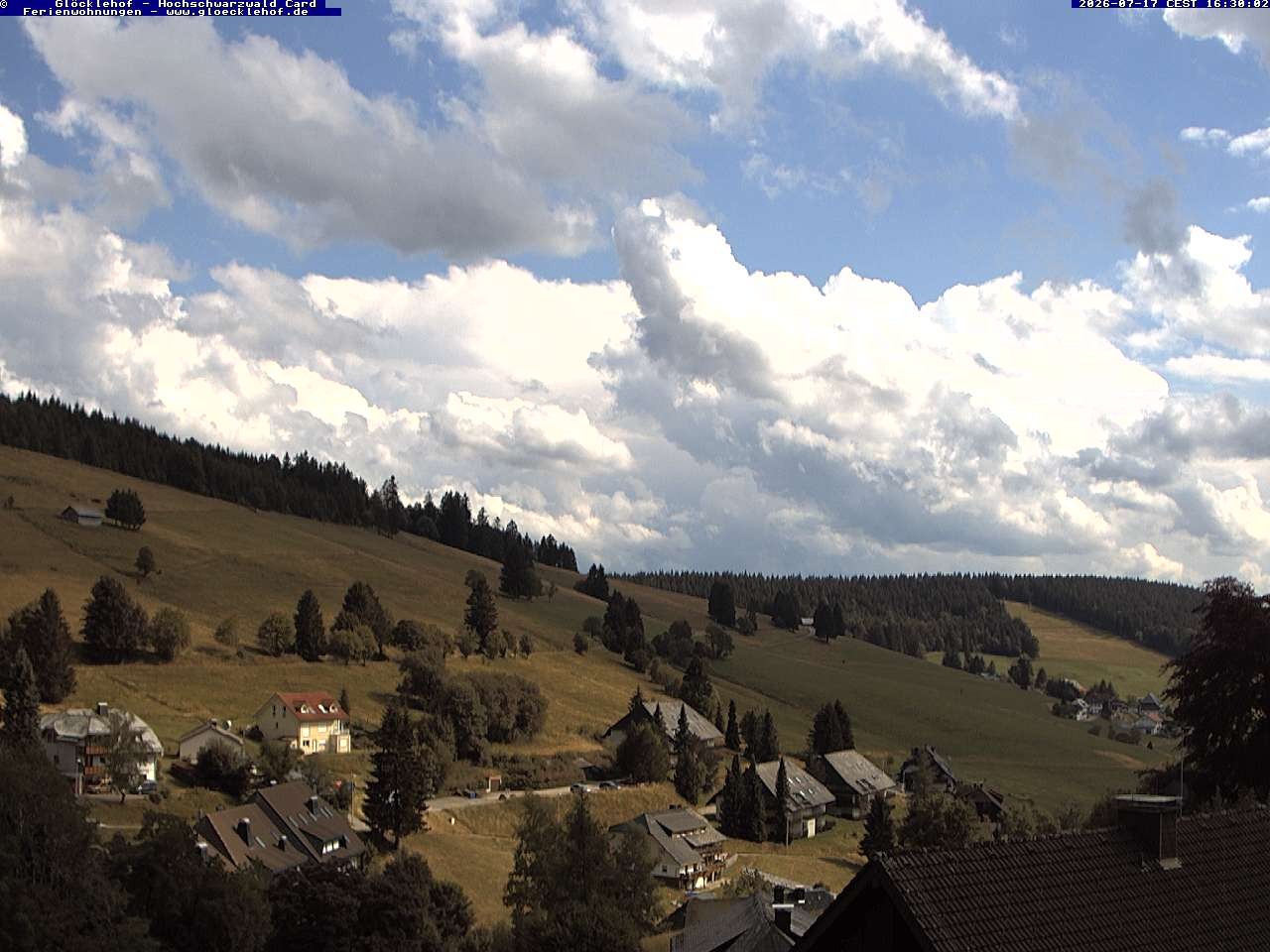 Archiv Foto Webcam Todtnau: Pension Glöcklehof