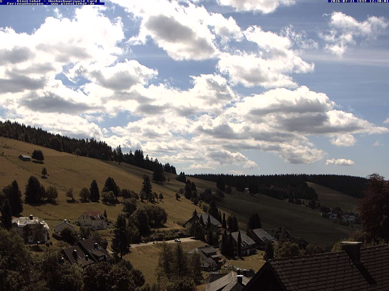 Archived image Webcam Todtnau: guest house Glöcklehof