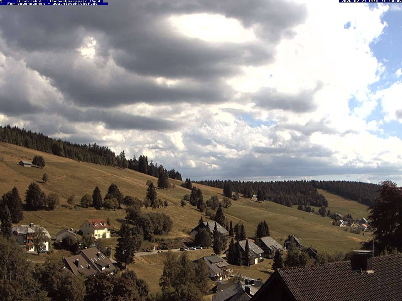 Archiv Foto Webcam Todtnau: Pension Glöcklehof