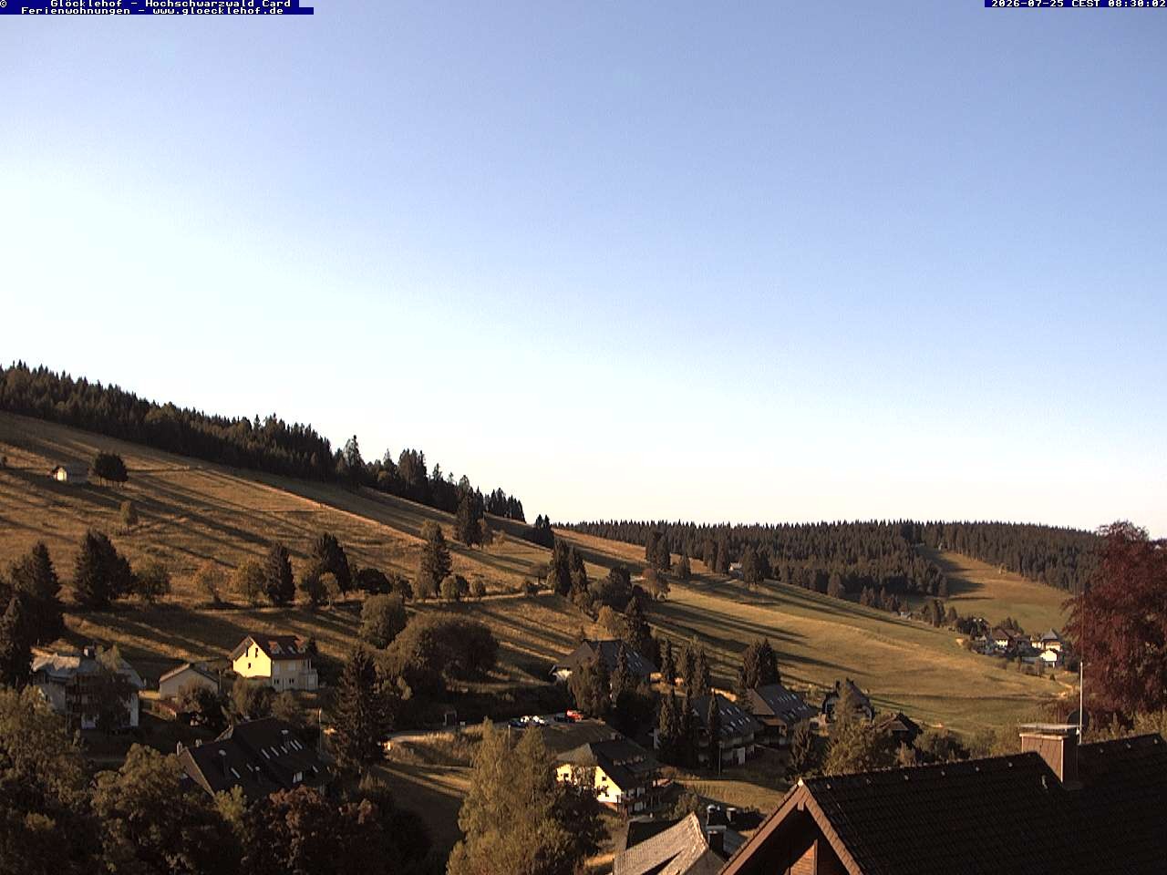 Archived image Webcam Todtnau: guest house Glöcklehof