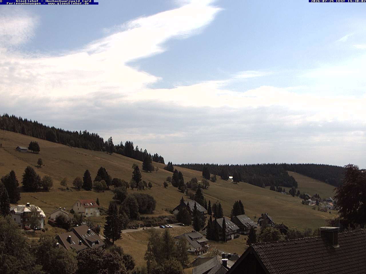 Archived image Webcam Todtnau: guest house Glöcklehof