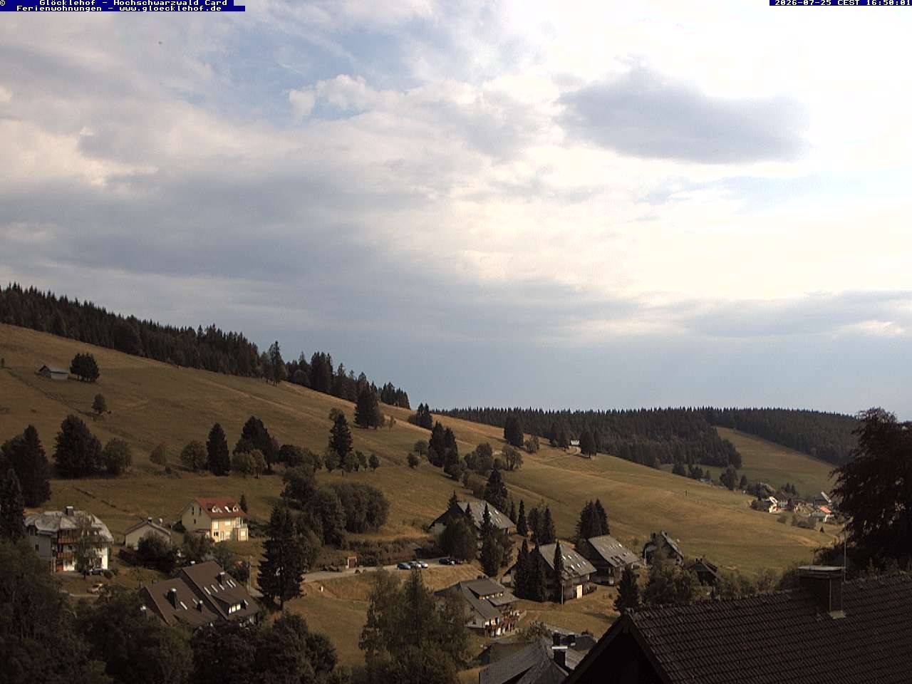 Archived image Webcam Todtnau: guest house Glöcklehof