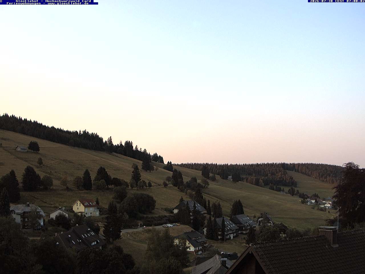 Archiv Foto Webcam Todtnau: Pension Glöcklehof