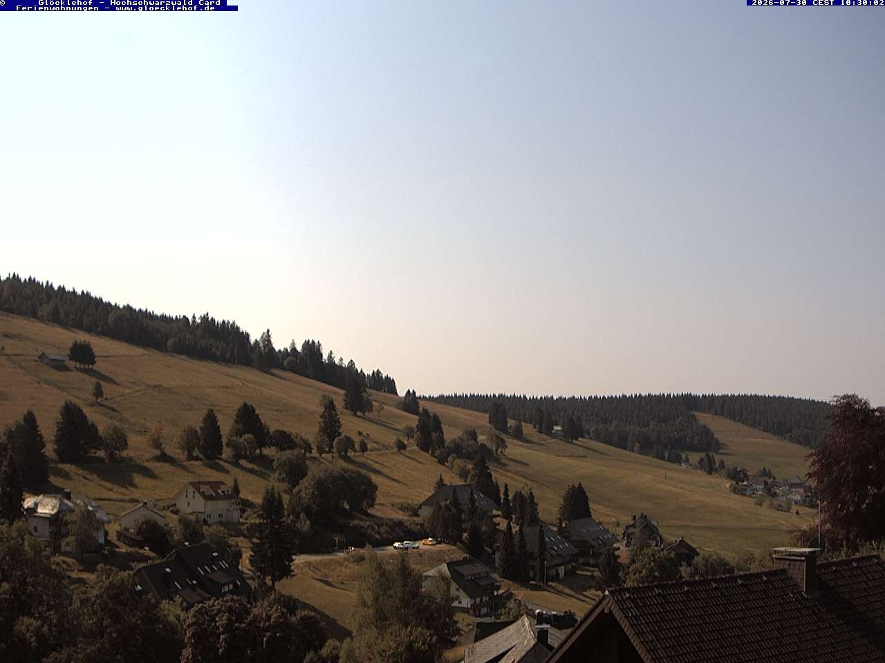 Archiv Foto Webcam Todtnau: Pension Glöcklehof