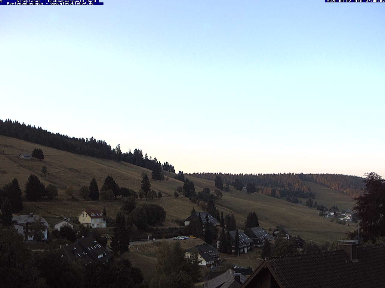 Archiv Foto Webcam Todtnau: Pension Glöcklehof