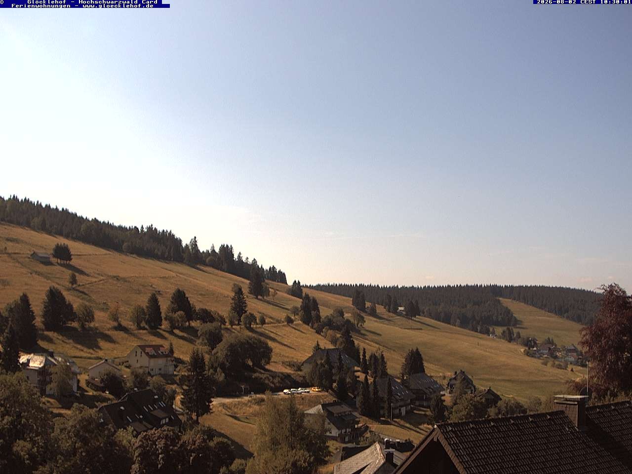 Archived image Webcam Todtnau: guest house Glöcklehof