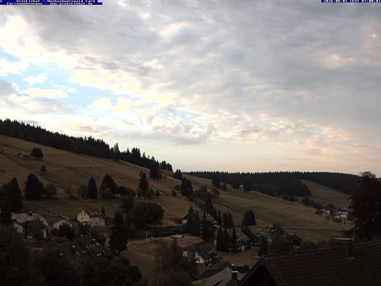 Archiv Foto Webcam Todtnau: Pension Glöcklehof