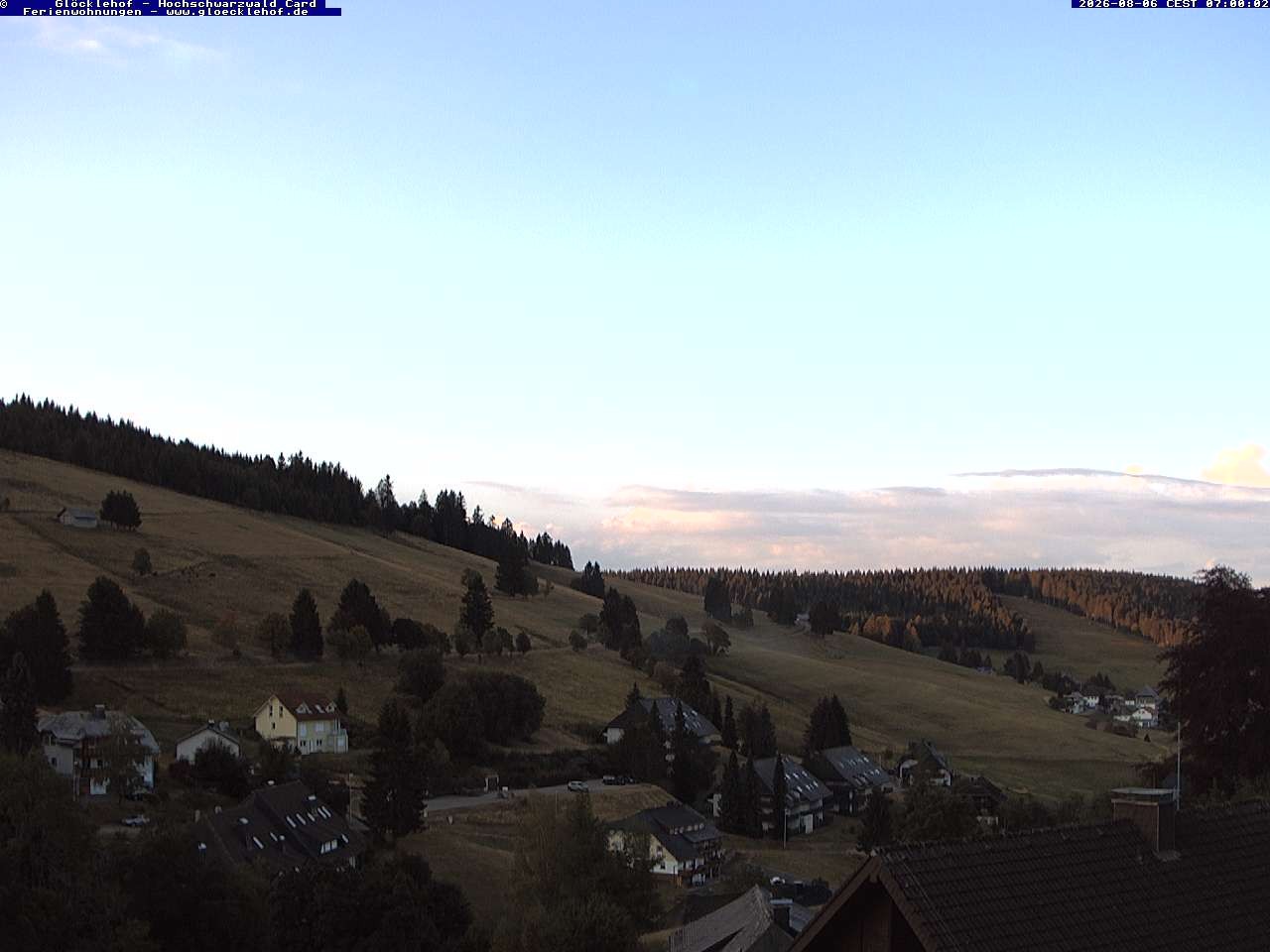 Archiv Foto Webcam Todtnau: Pension Glöcklehof