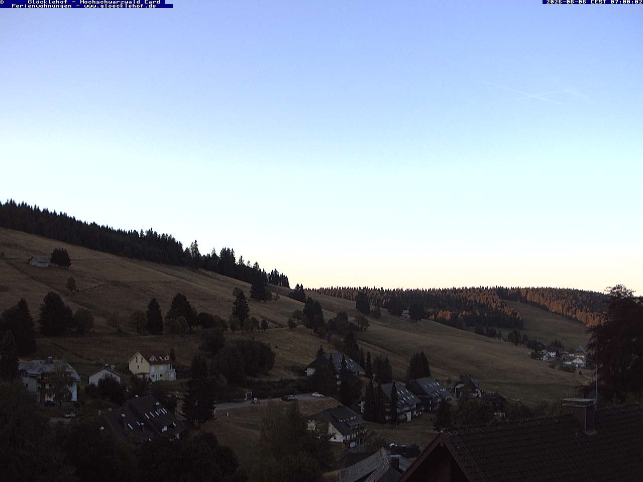 Archiv Foto Webcam Todtnau: Pension Glöcklehof