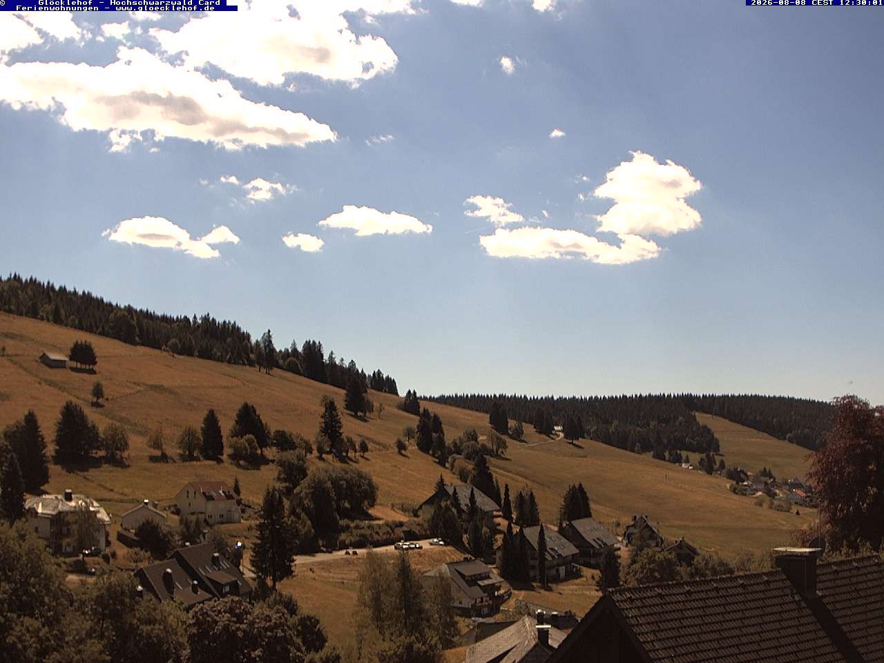 Archived image Webcam Todtnau: guest house Glöcklehof