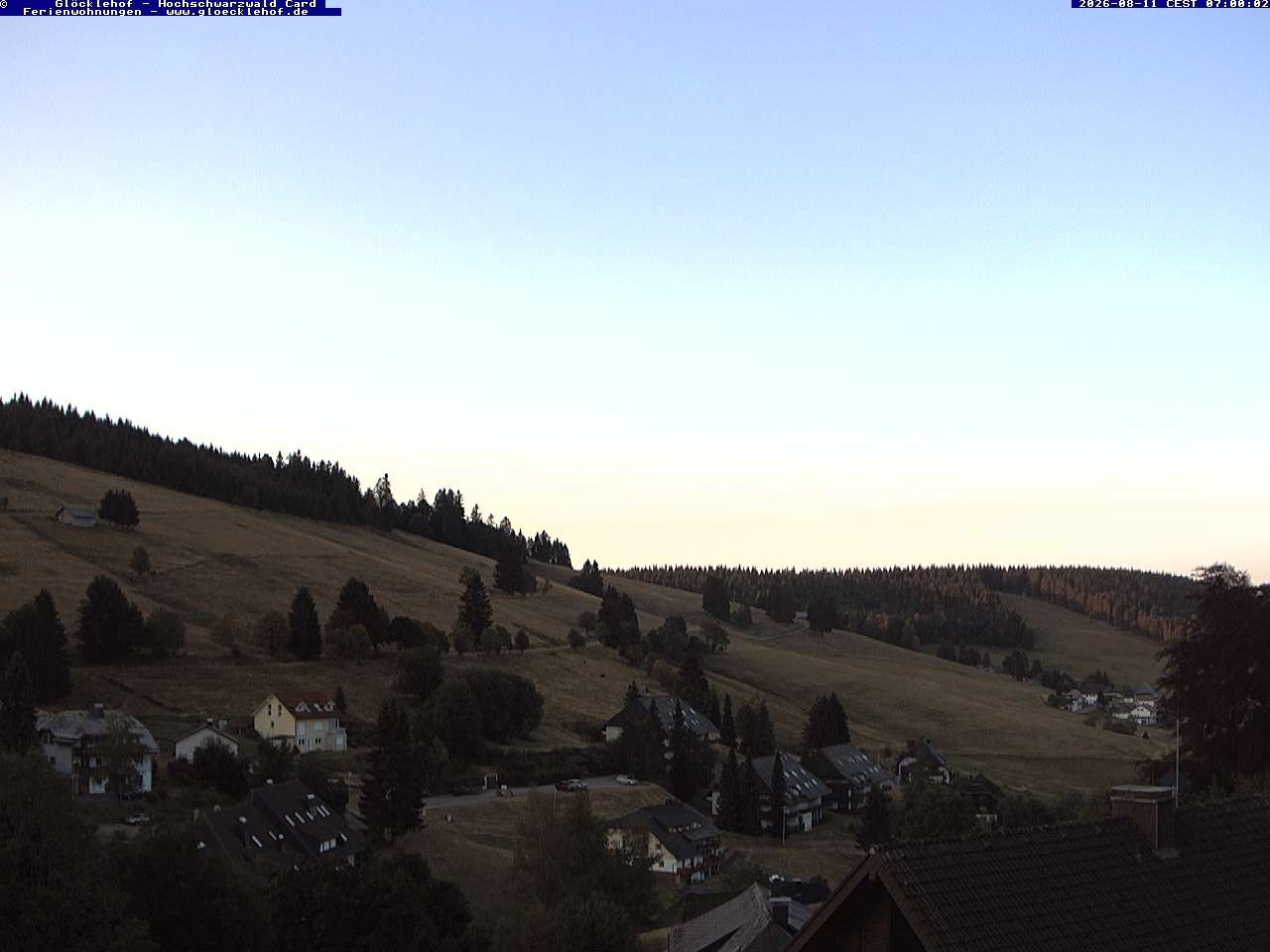 Archiv Foto Webcam Todtnau: Pension Glöcklehof