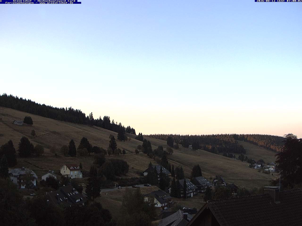 Archiv Foto Webcam Todtnau: Pension Glöcklehof