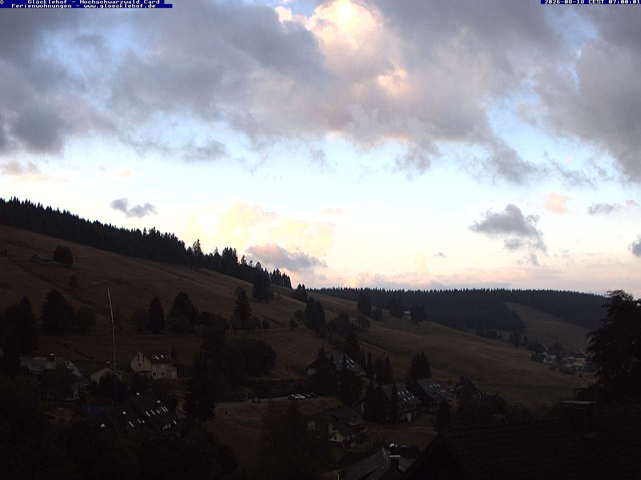 Archiv Foto Webcam Todtnau: Pension Glöcklehof